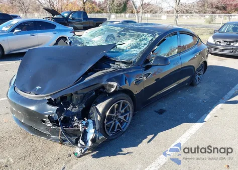 2021 Tesla Model 3 Standard Range Plus Rear-Wheel Drive из США, поврежденный, VIN 5YJ3E1EA6MF985336